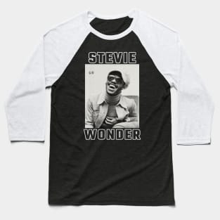 Stevie Wonder Baseball T-Shirt